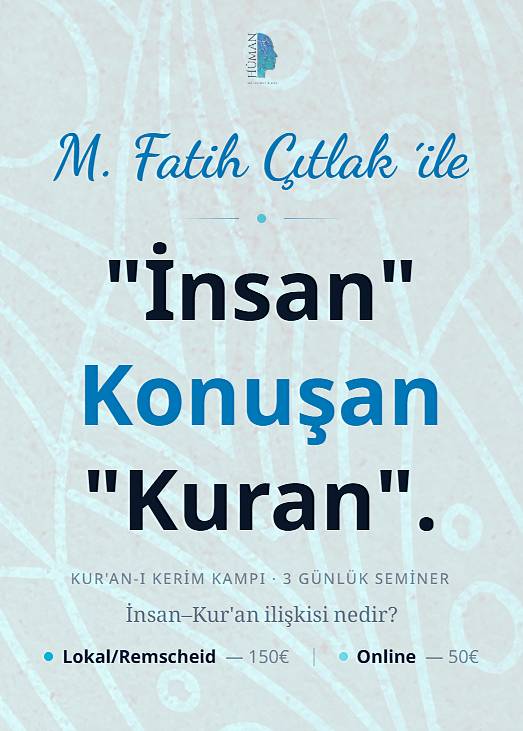 M. Fatih Çıtlak ile İnsan Konuşan Kuran